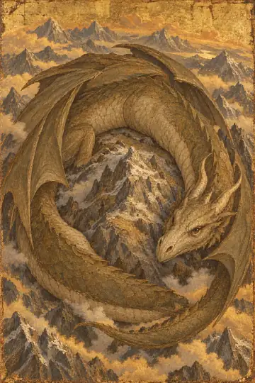 王冠古龍卡牌美術
